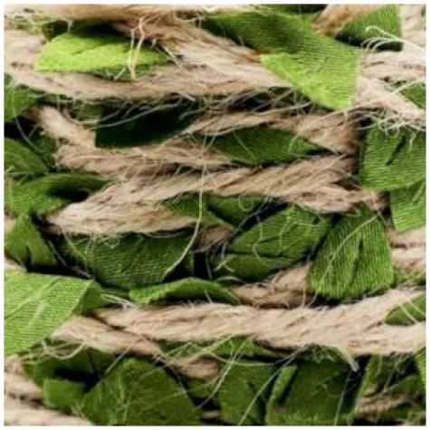 sznurek jutowy z listkami jix 300 cm