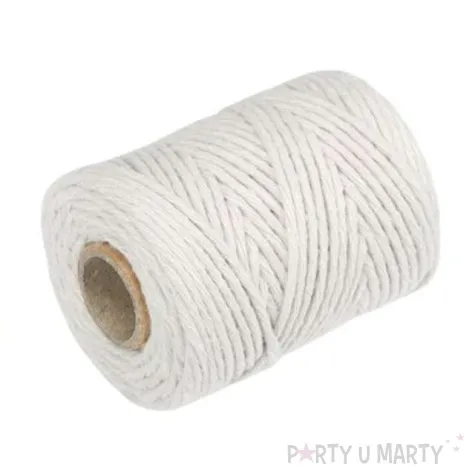 sznurek kuchenny metry bialy ravi 40 metrow