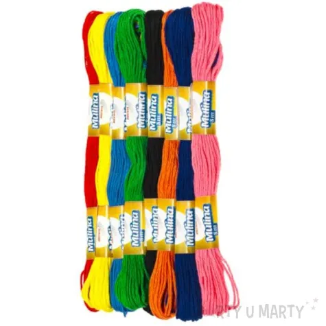 sznurek mulina classic mix brewis 8 m 8 szt