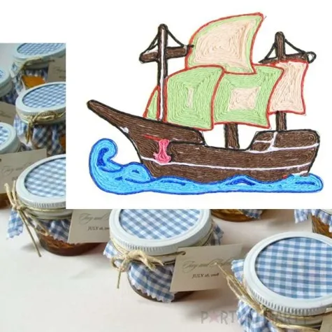 sznurek papers twine blekitny 30 m