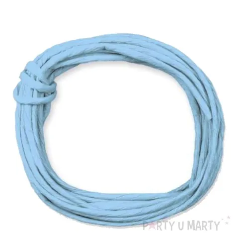 sznurek papierowy blekitny titanum 5 m