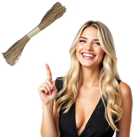 sznurek papierowy brazowy czakos 30 m