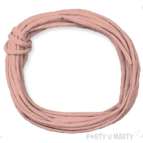 sznurek papierowy brzoskwiniowy titanum 5 m