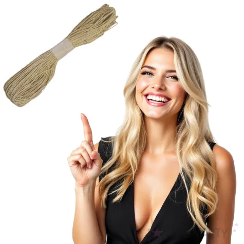 sznurek papierowy naturalny czakos 30 m