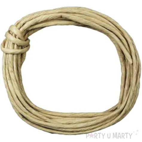 sznurek papierowy naturalny titanum 5 m