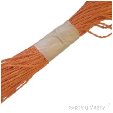 sznurek papierowy pomaranczowy czakos 30 m