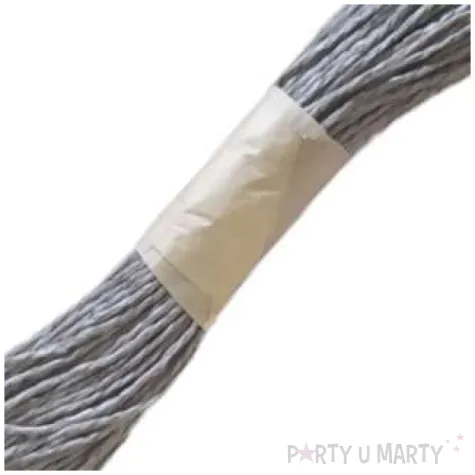 sznurek papierowy szary czakos 30 m