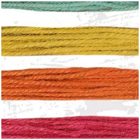 sznurek wloczka mix jesienny abino 2 m 6 szt