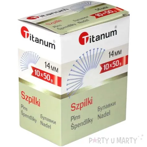 szpilki classic 14mm titanum 50 g