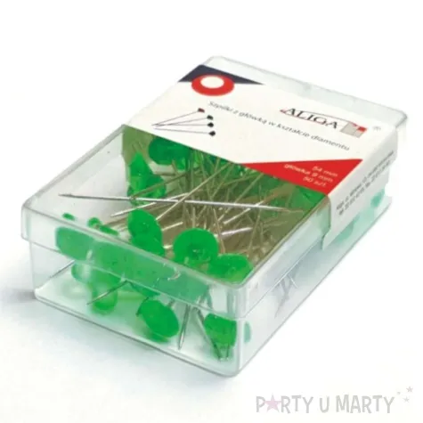 szpilki diamenciki zielone 54 mm aliga 50 szt
