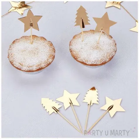 szpilki drewniane dazzling christmas neviti 20 szt