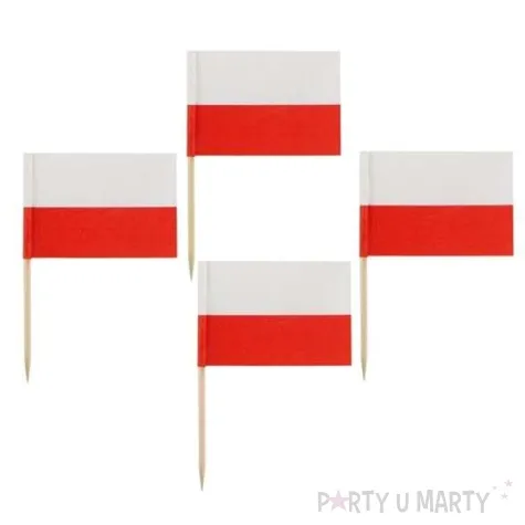 szpilki drewniane flaga pl 6 8 cm 144 szt