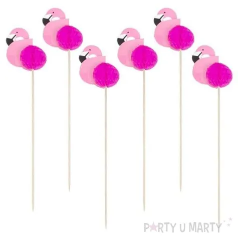 szpilki drewniane flaming godan 6 szt