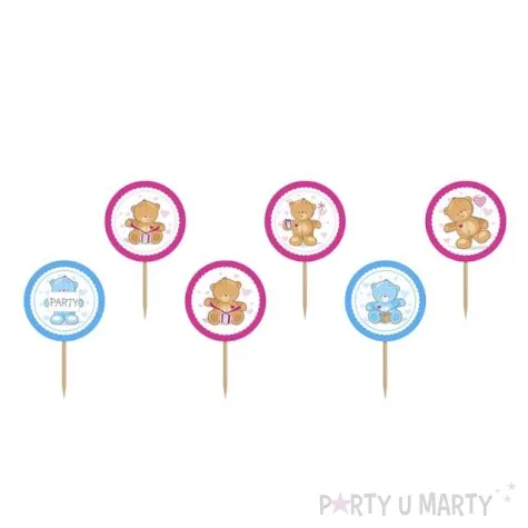 szpilki drewniane mis mix 6 szt