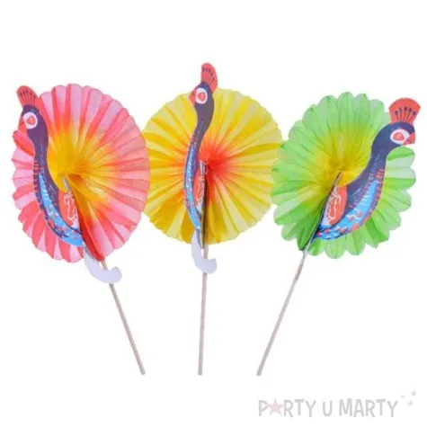 szpilki drewniane paw kolorowy mix arpex 100 szt