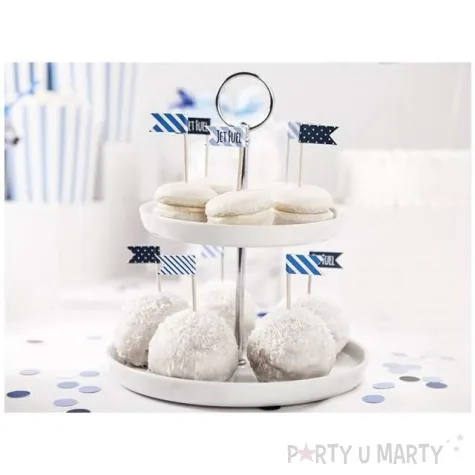 szpilki drewniane samolocik 7 cm 6 szt