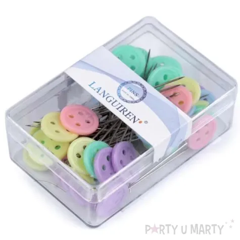 szpilki guziczki mix stoklasa 45 mm 50 szt
