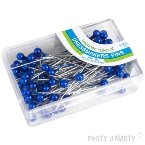 szpilki perelki granatowe 35 mm czakos 80 szt