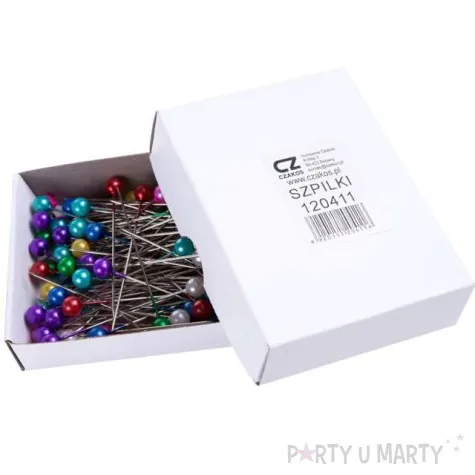 szpilki perelki mix 50 6 mm czakos 100 szt