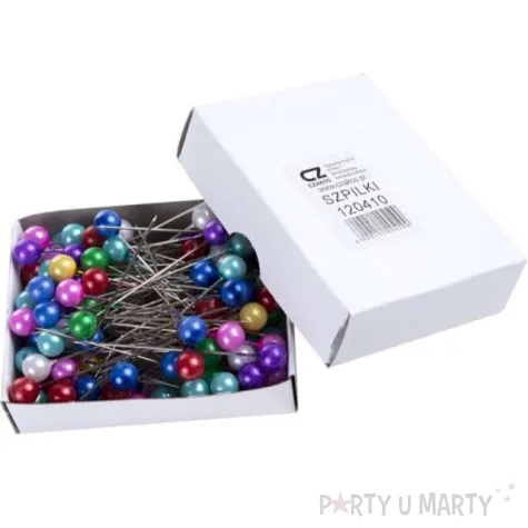 szpilki perelki mix 50 8 mm czakos 80 szt