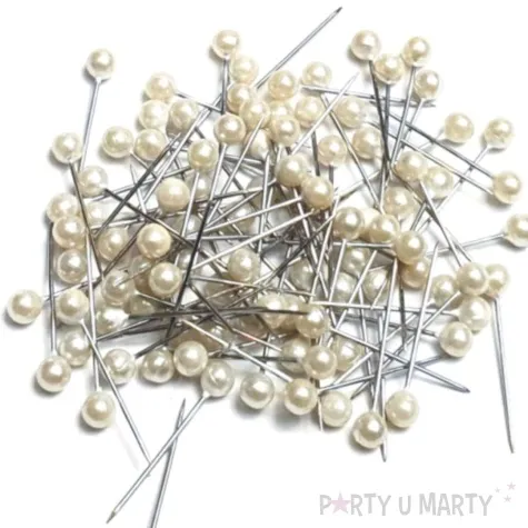 szpilki perelki perlowe 22 mm aliga 100 szt