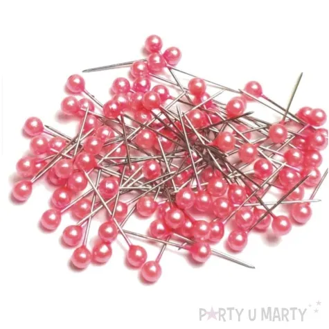 szpilki perelki rozowe 22 mm aliga 100 szt