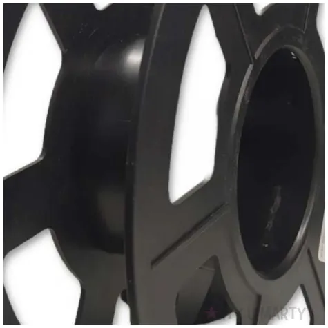 szpula pusta abs azurowa czarna 19 5 cm