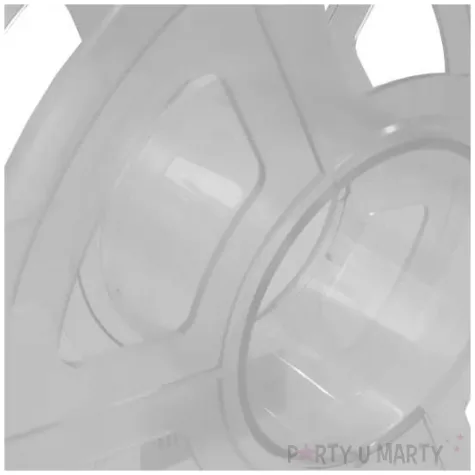 szpula pusta abs azurowa transparentny 19 5 cm