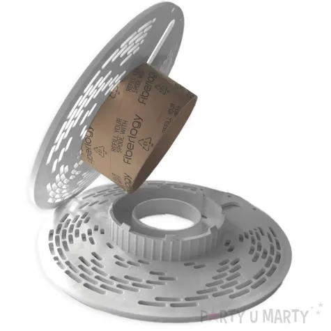 szpula pusta abs refill biala 20 cm