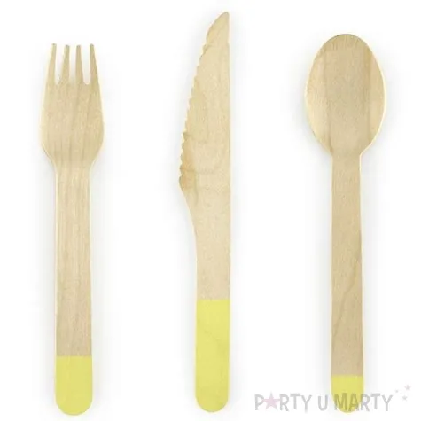 sztucce drewniane classic slomkowe 16 cm 18 szt