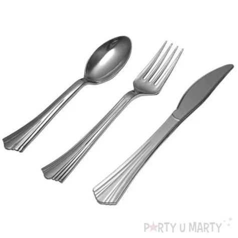 sztucce plastikowe 24 szt