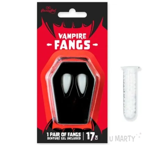 sztuczne zeby kly wampira 17 mm partypal