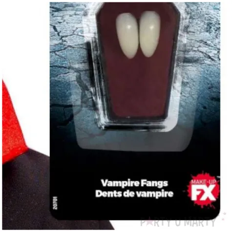 sztuczne zeby kly wampira smiffys