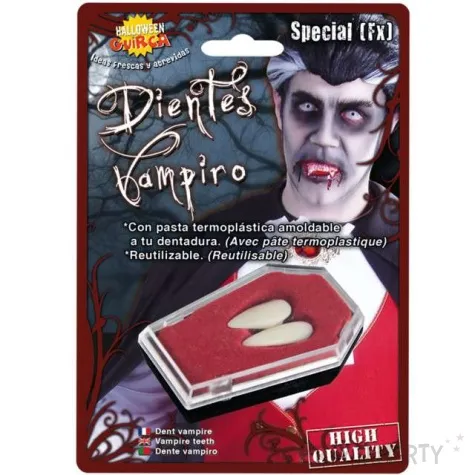 sztuczne zeby kly wampira termoplastyczne guirca