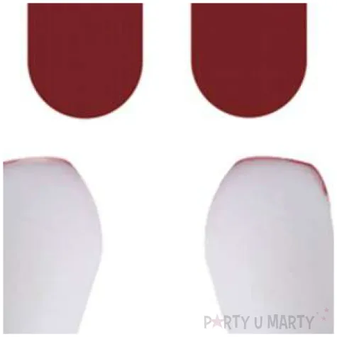 sztuczne zeby kly wampira z krwia biale 1 1 ml amscan