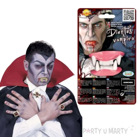 sztuczne zeby wampir drakula termoplastyczne guirca