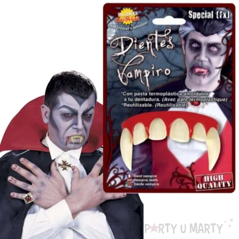 sztuczne zeby wampir termoplastyczne guirca