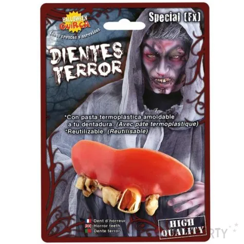 sztuczne zeby zombie termoplastyczne guirca