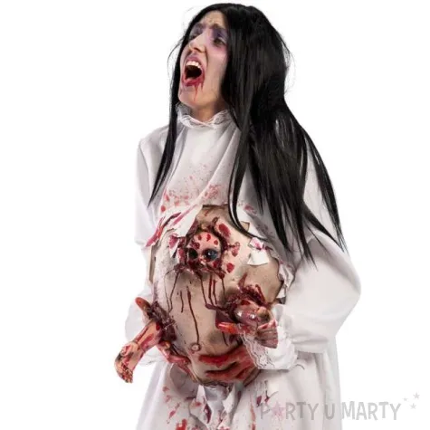 sztuczny brzuch rana demoniczna ciaza carnival toys