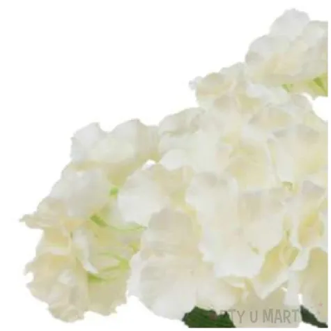 sztuczny kwiat bukiet hortensja kremowa bomm 45 cm