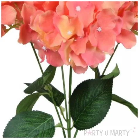 sztuczny kwiat bukiet hortensja rozowa bomm 45 cm