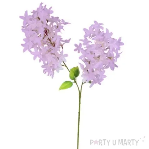 sztuczny kwiat galazka fioletowy bez bomm 70 cm