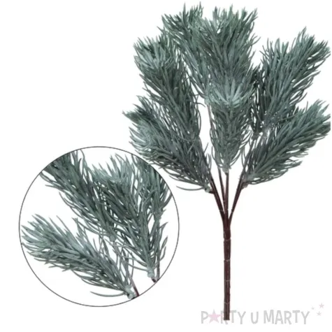 sztuczny kwiat galazka iglasta choinka bomm 36 cm