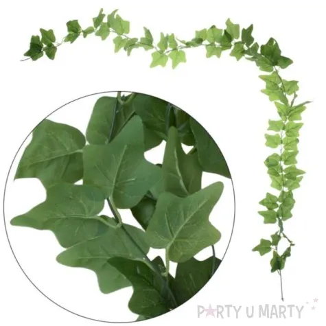 sztuczny kwiat girlanda bluszcz sagittifolia bomm 210 cm