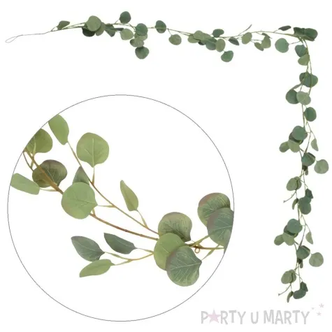 sztuczny kwiat girlanda eukaliptus bomm 180 cm