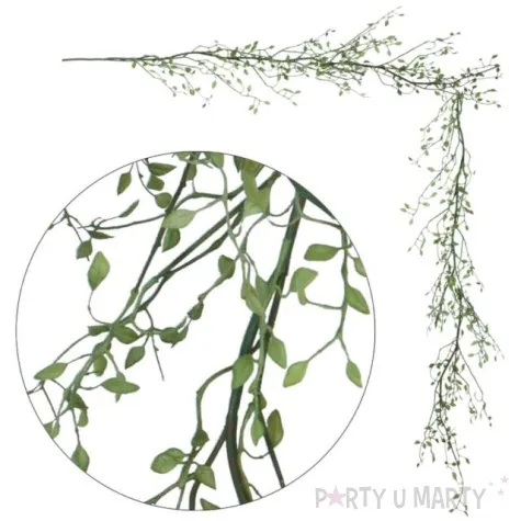 sztuczny kwiat girlanda galazka z listkami bomm 138 cm