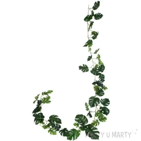 sztuczny kwiat girlanda monstera deliciosa bomm 210 cm