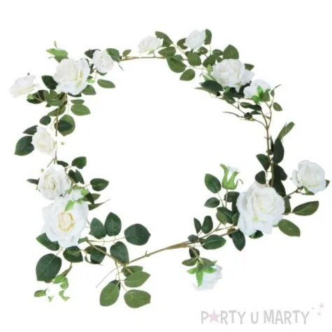 sztuczny kwiat girlanda roza bomm 180 cm