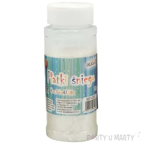 sztuczny snieg platki solniczka aliga 70 g