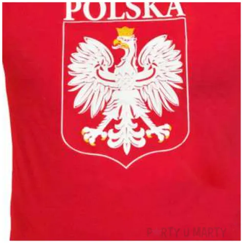 t shirt z nadrukiem polska orzel bialy czerwony arpex xxl